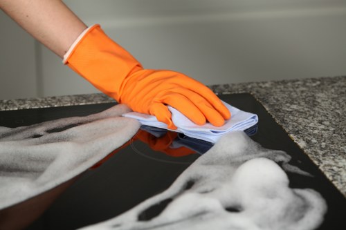 Steam cleaning a family sofa in Norbury home